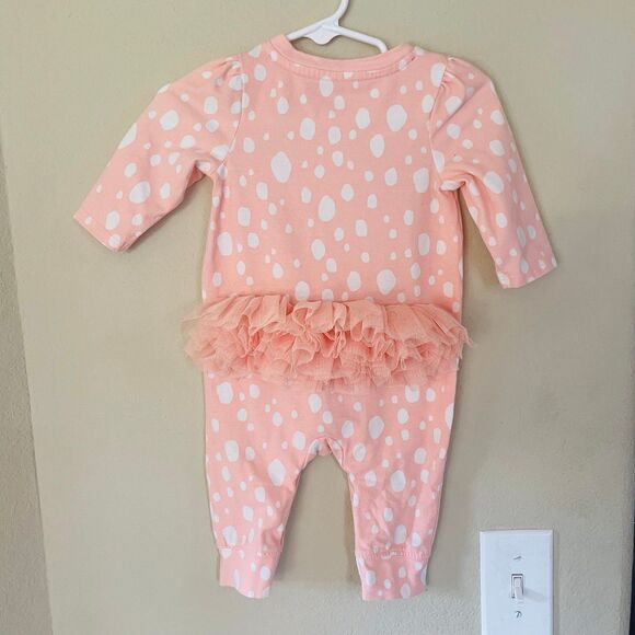 Cat & Jack Other - Cat & Jack Baby Polka dot ruffle outfit size 0/3 months